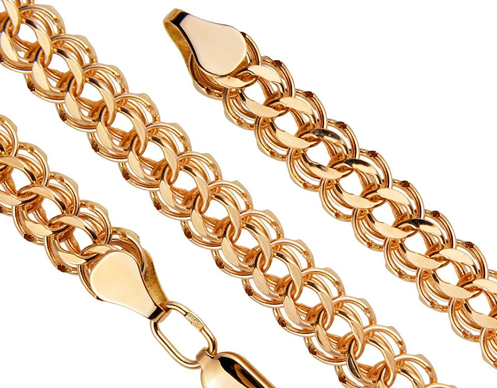 Italienisches Kettengeflecht Gold Italienisch