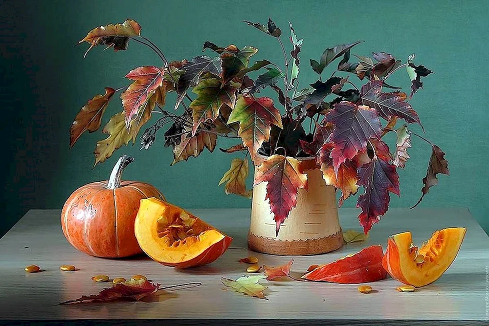 Herbststrauß mit Eberesche