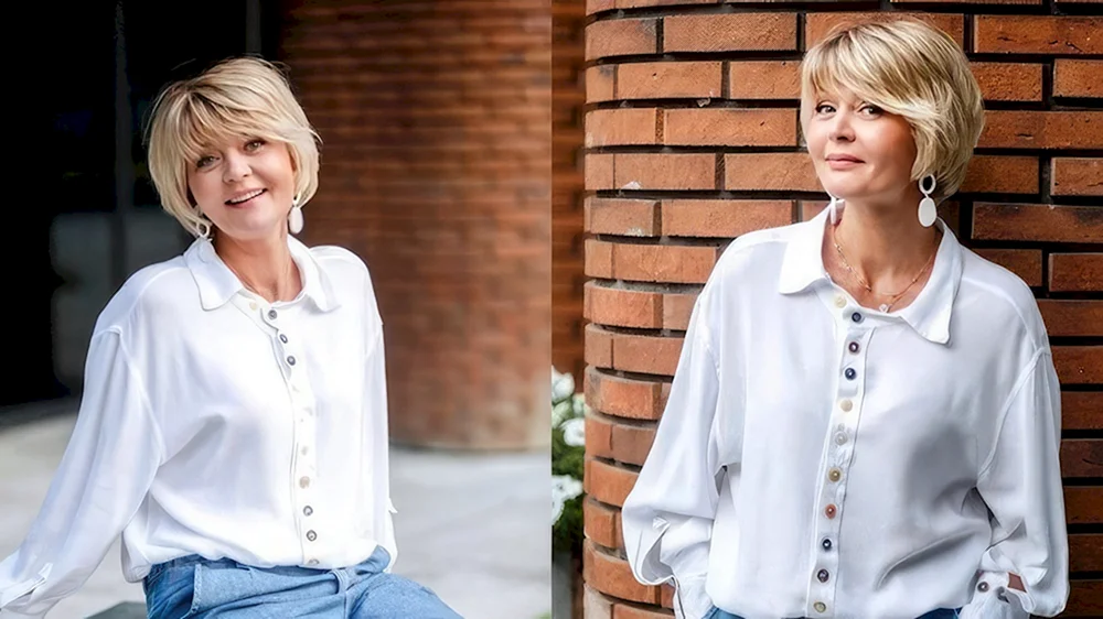 Julia Menshova Haarschnitt 2022