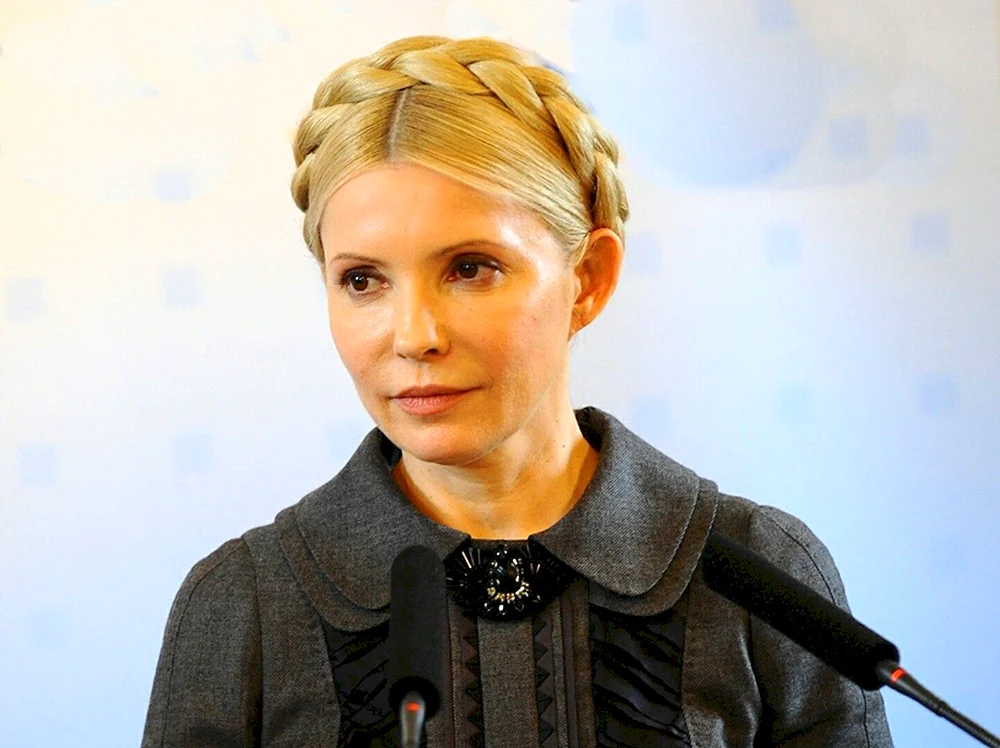 Yulia Tymoshenko Premierministerin der Ukraine. Ministerin der Ukraine