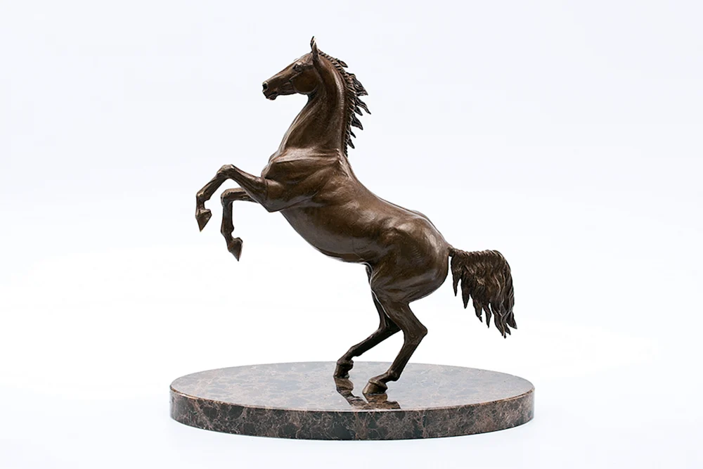 Braunes Mustang-Pferd