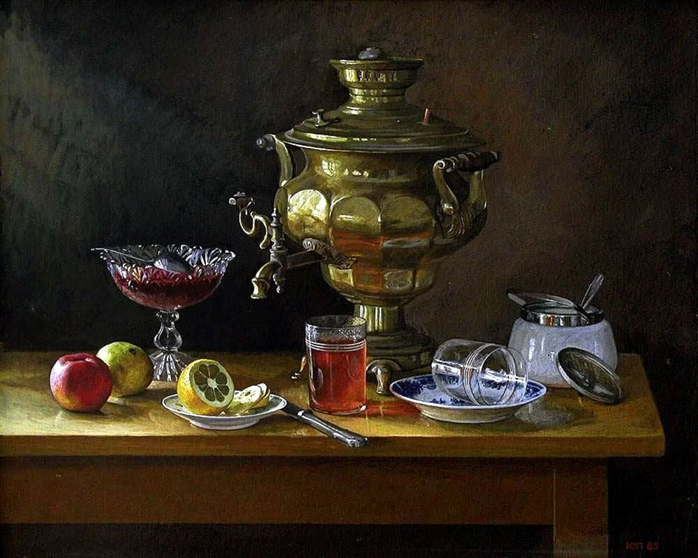 Juri Nikolajewitsch Pantsyrew Stillleben mit Obst