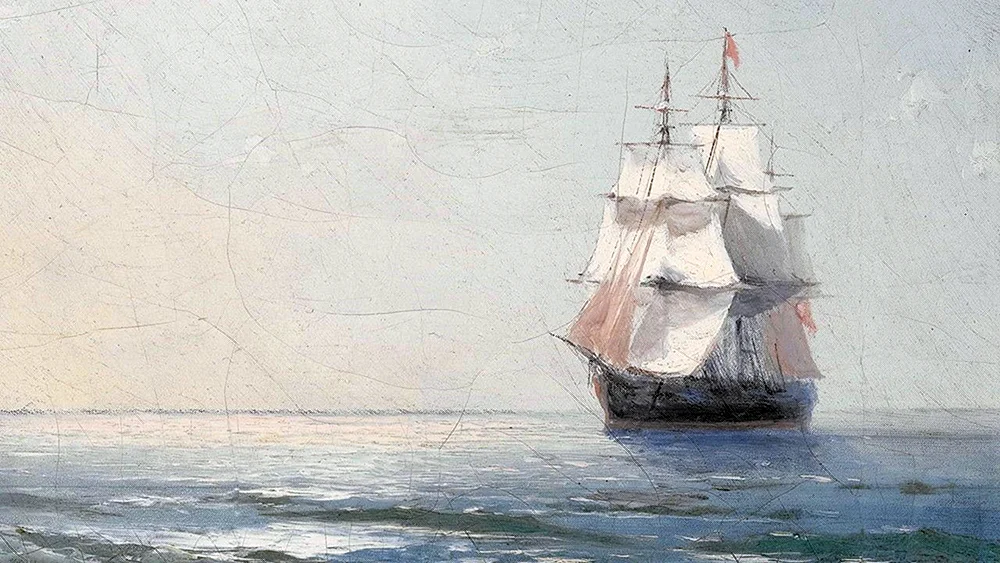 Ivan Konstantinovich Aivazovsky Seeschiff