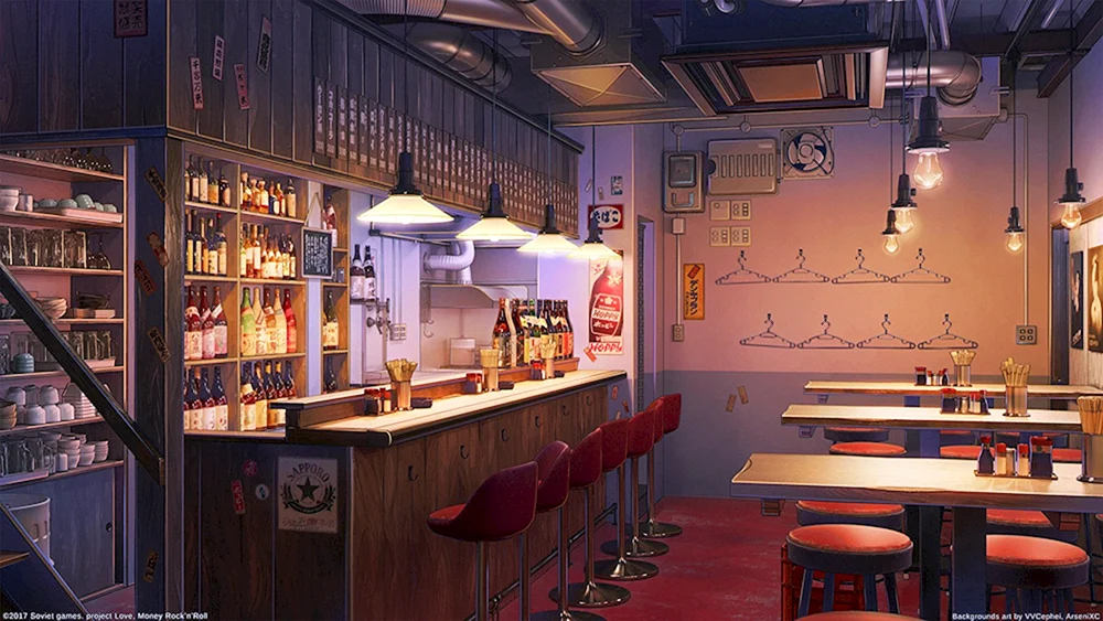 Cafe in der Gacha