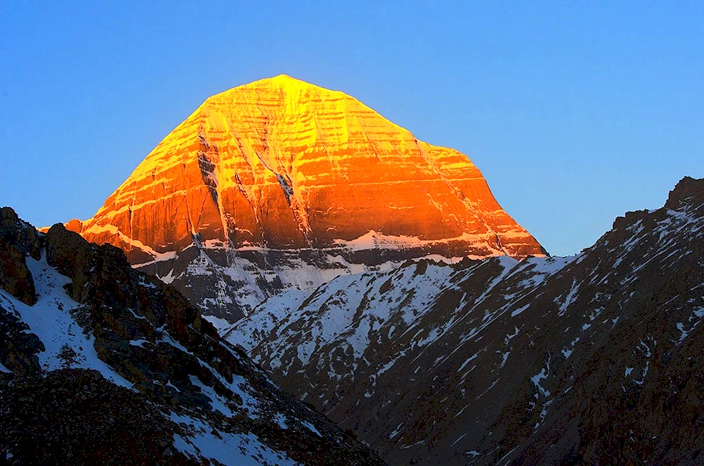 Kailas Berg in Tibet