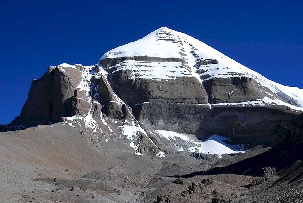 Kailas Berg in Tibet