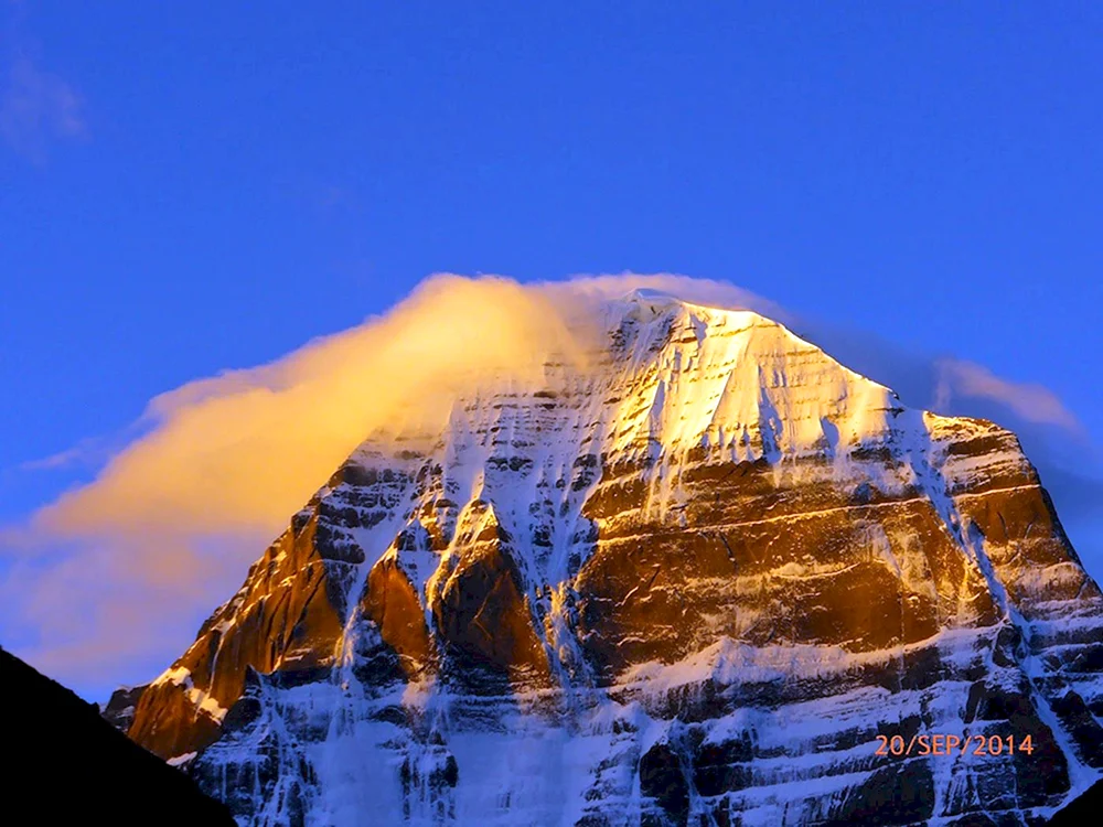 Berg Kailas in Tibet Berg Kailas in Tibet