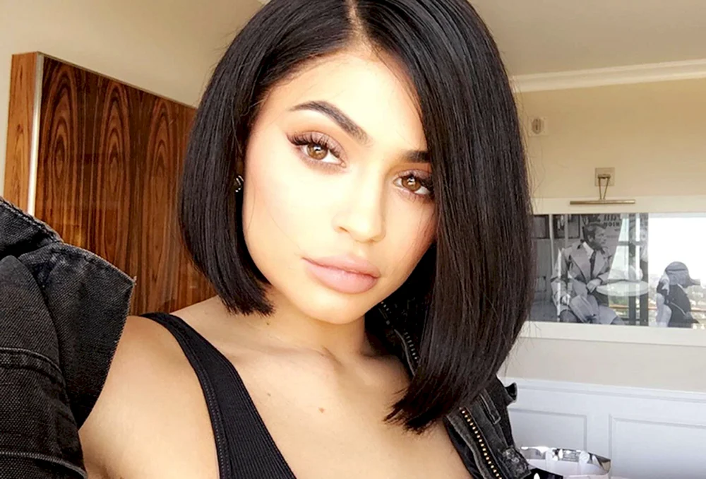 Kylie Jenner mit einem Bob