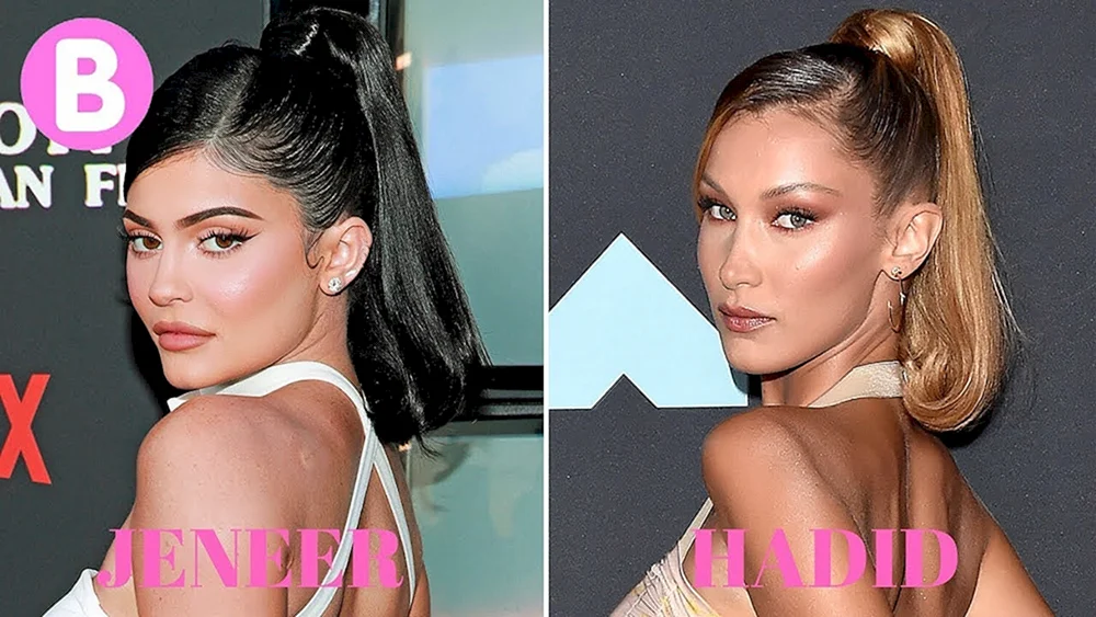 Kylie Jenner mit Pferdeschwanz