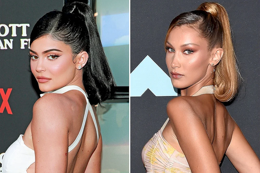 Kylie Jenner mit Pferdeschwanz