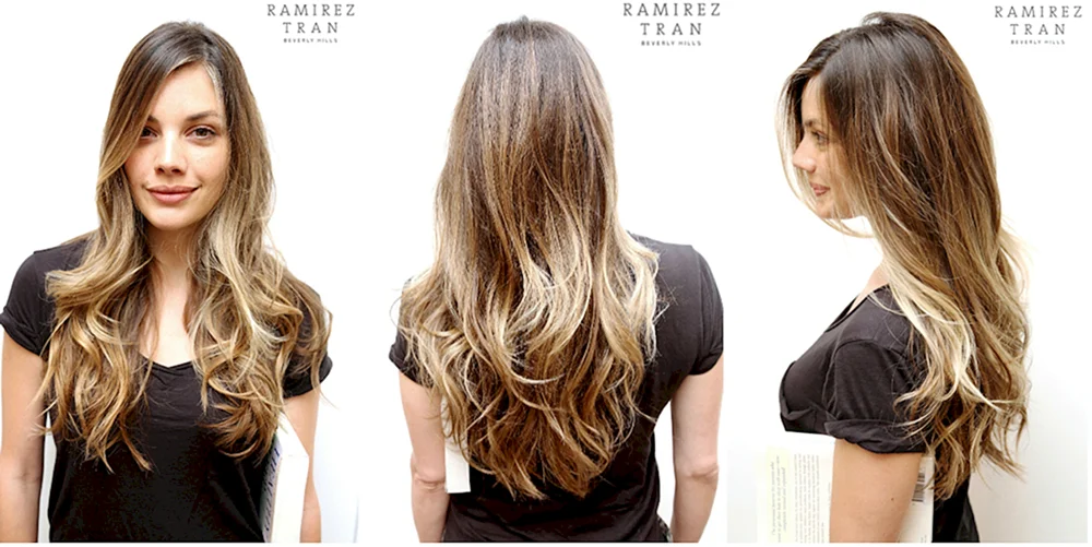Ombré balayage Shatush