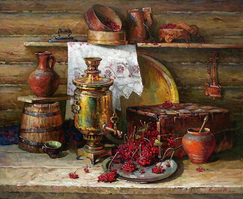 Kalinin Michail Künstler Samowar