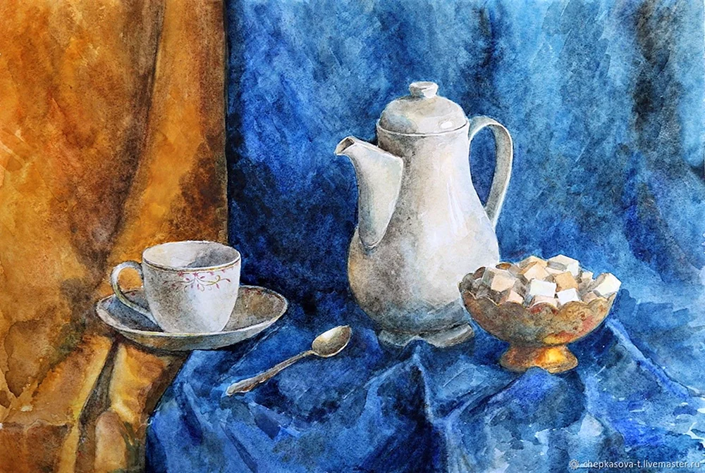 Kamil Pissarro Stilleben mit Kaffeekanne