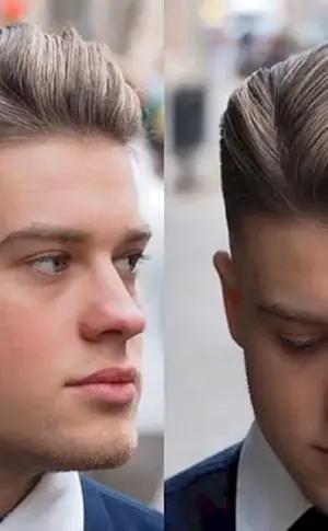 Kanadischer Undercut für Männer