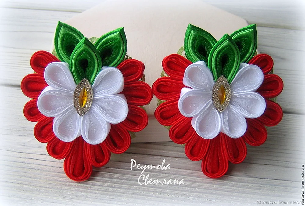 Kanzashi-Haarbänder