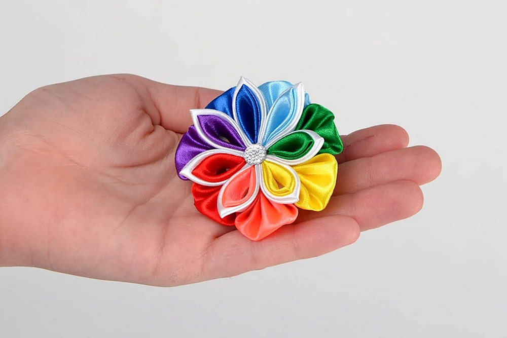 Kanzashi-Haarbänder