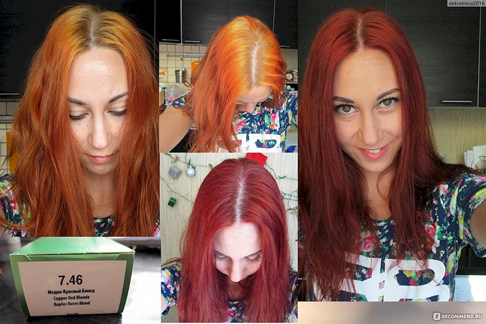 Haar nach Henna