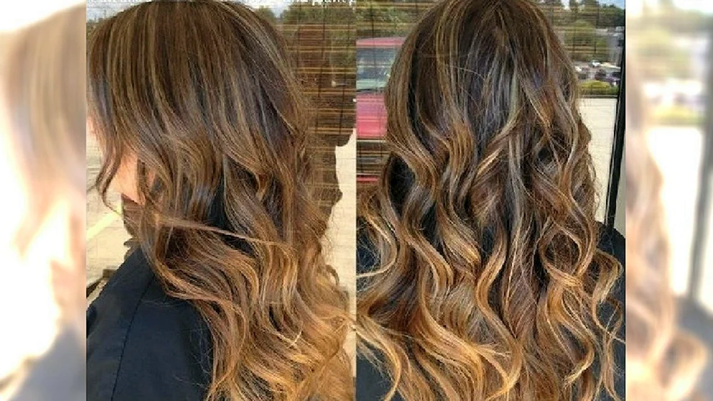 Balayage shatush 2023