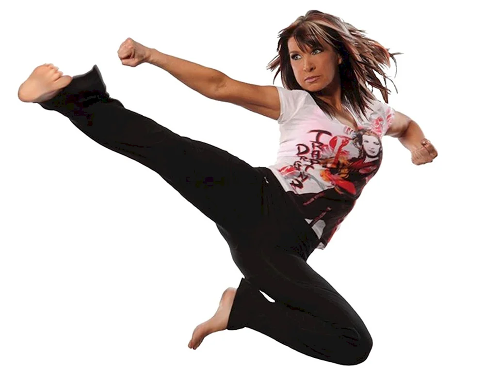 Karatist Cynthia Rothrock