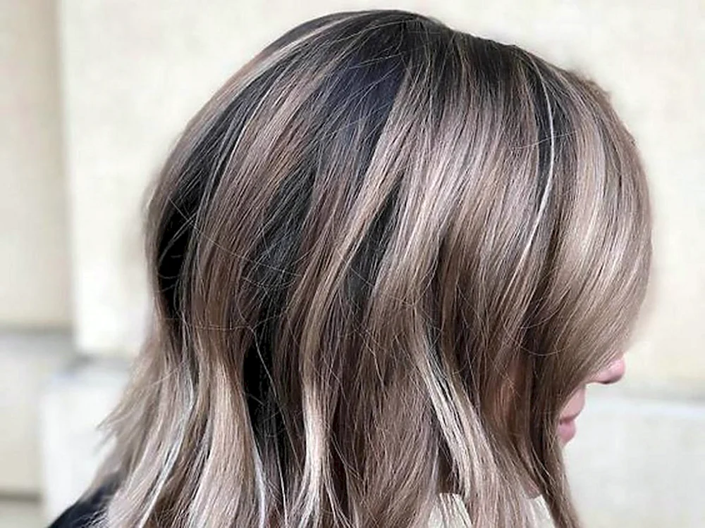 Baroé Balayage Rotbraun Rotbraun Asche