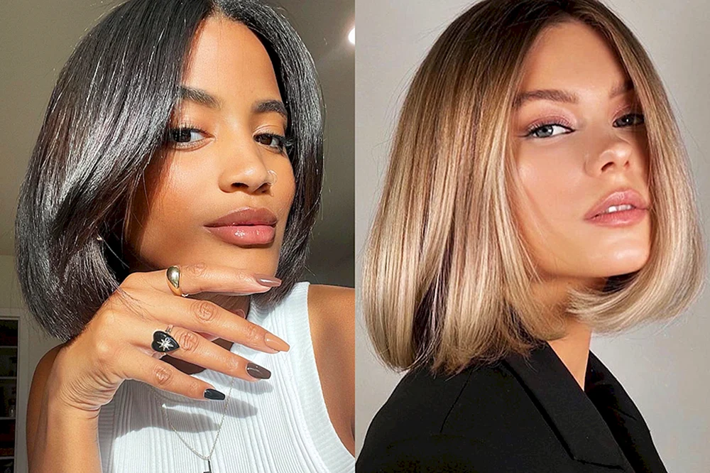 Gradyirovannoe Bob mit Asymmetrie