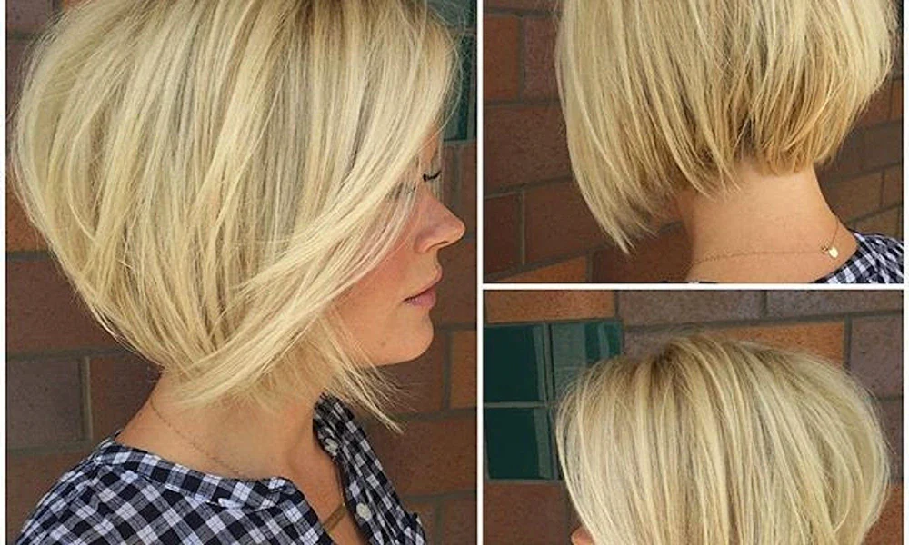Stufiger Bob mit Asymmetrie