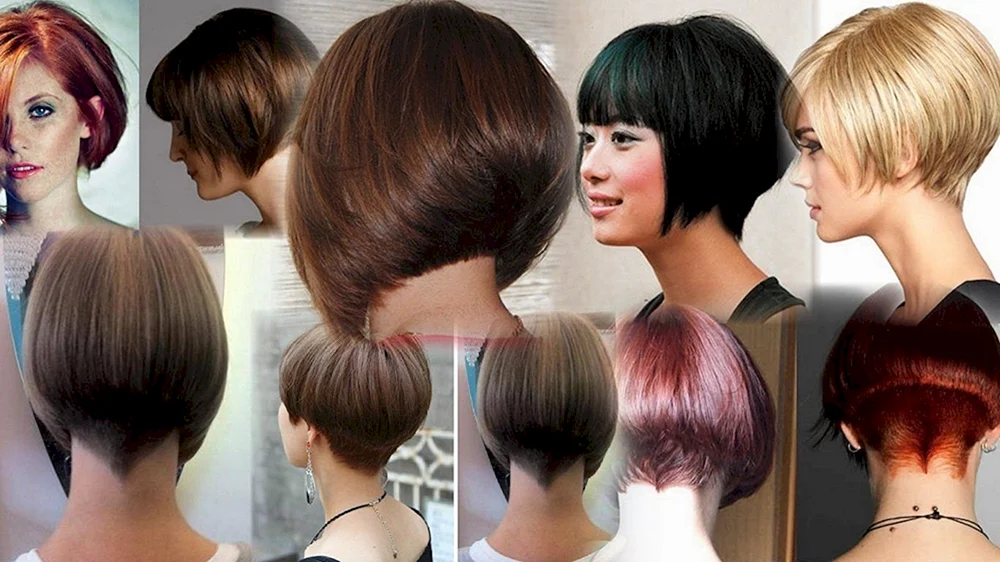 Stufiger Bob Haarschnitt bob