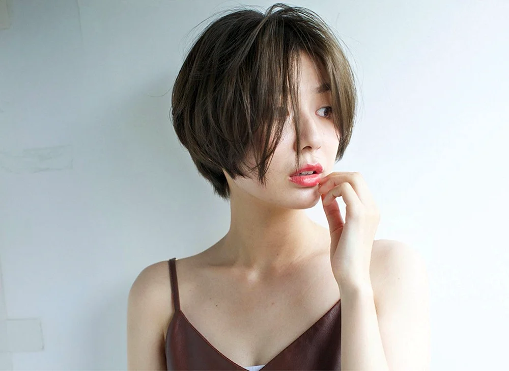 Koreanischer Tomboy Bob