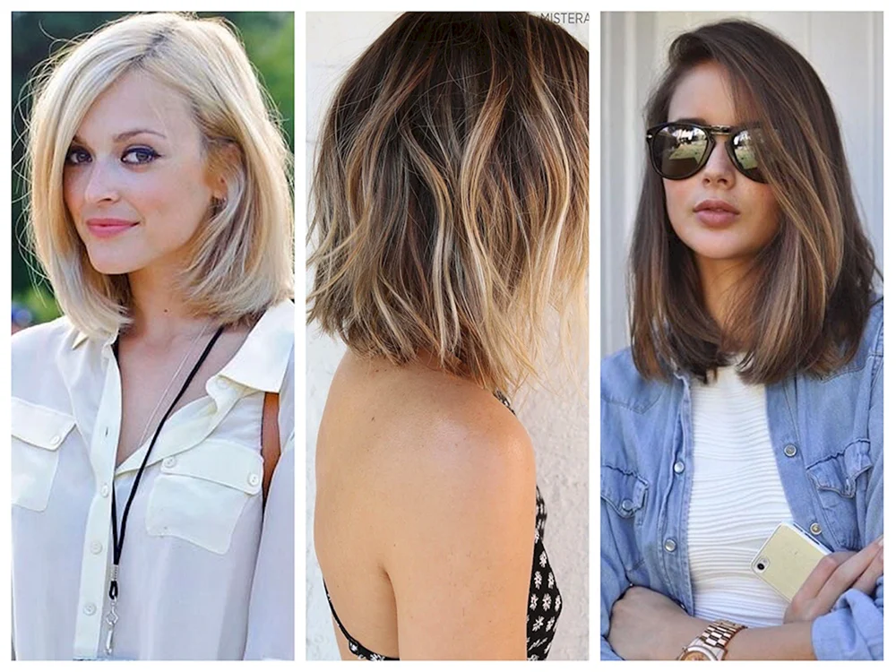 Graduierter Long Bob