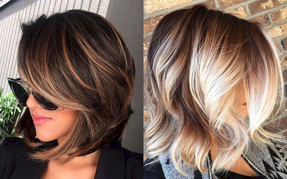 Graduierter Long Bob