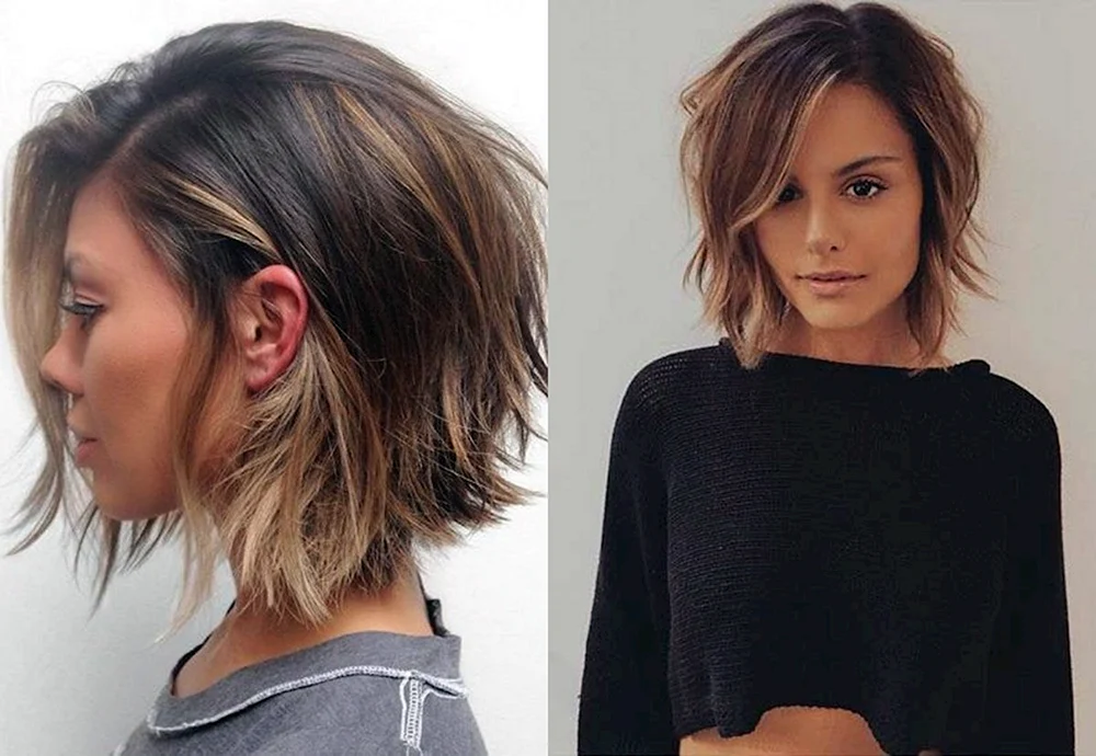 Long Bob kaskad