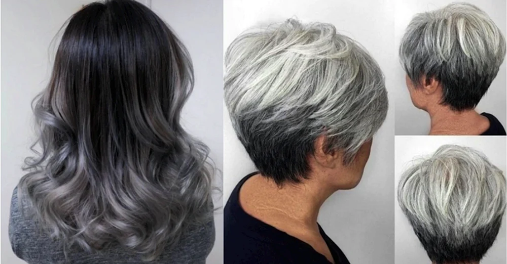 Kurzes Haar färben
