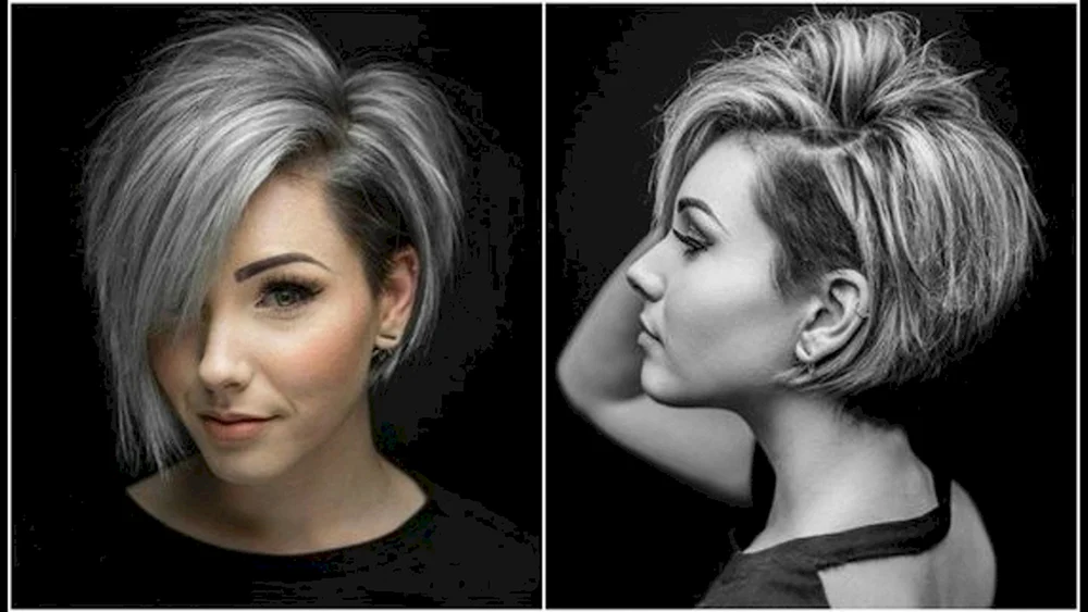 Pixie mit Asymmetrie.
