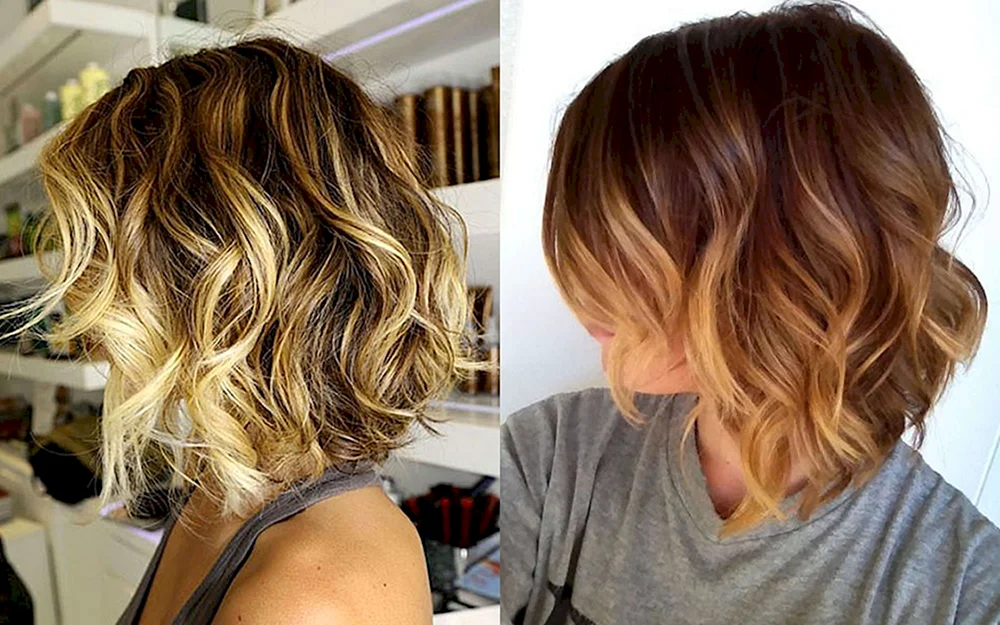 Balayage für Bob