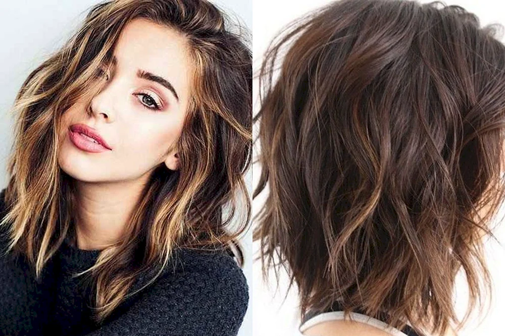 Shaggy Cascade Bob