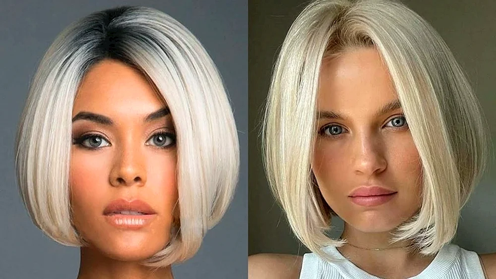 Rauchig grau blond