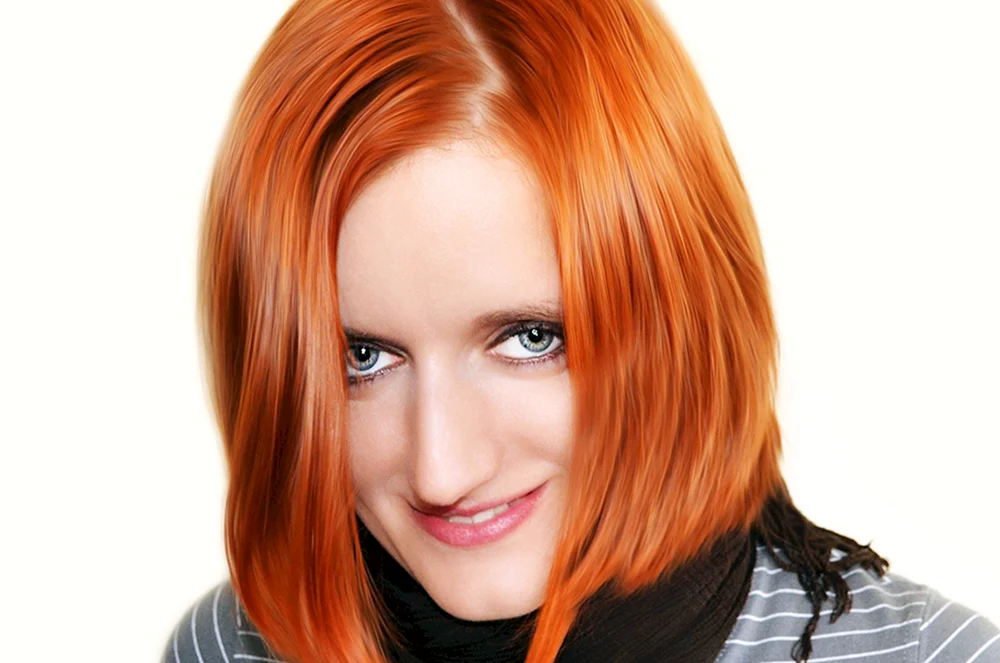 Karrierehaarschnitt rot