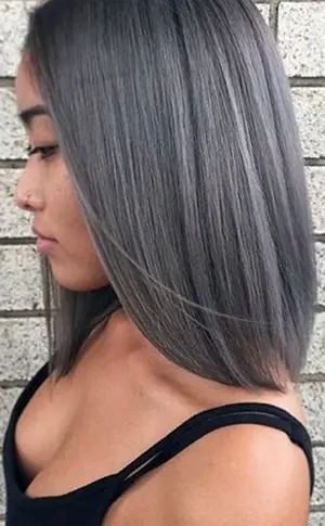 Cara long bob ashy