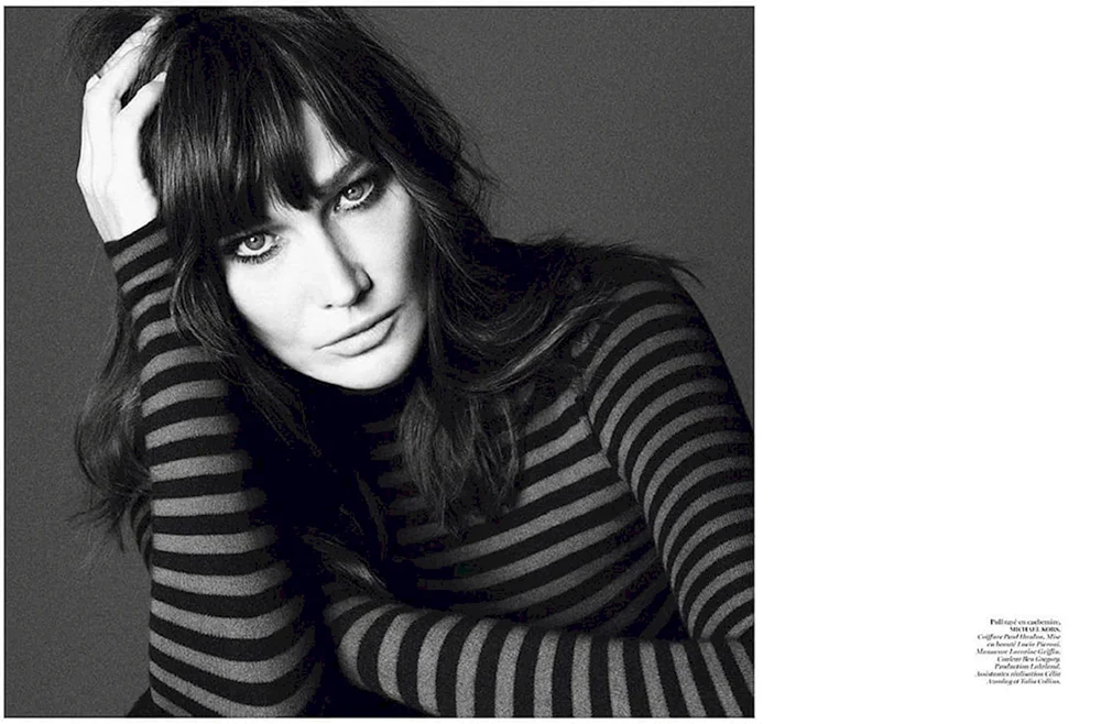 Carla Bruni mit Pony