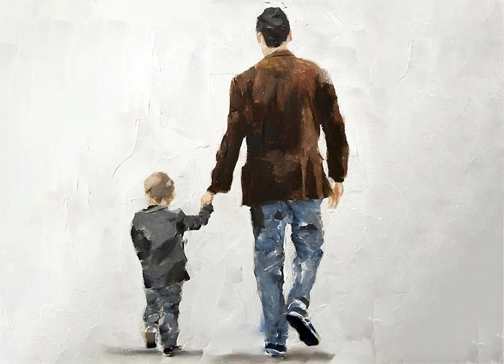 Bild Vater und Sohn