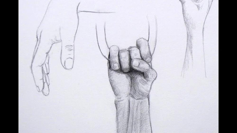 Handstiftskizze zum Zeichnen
