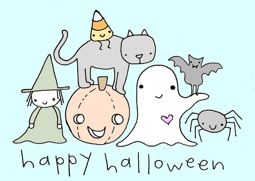 Halloween Bilder zum Zeichnen