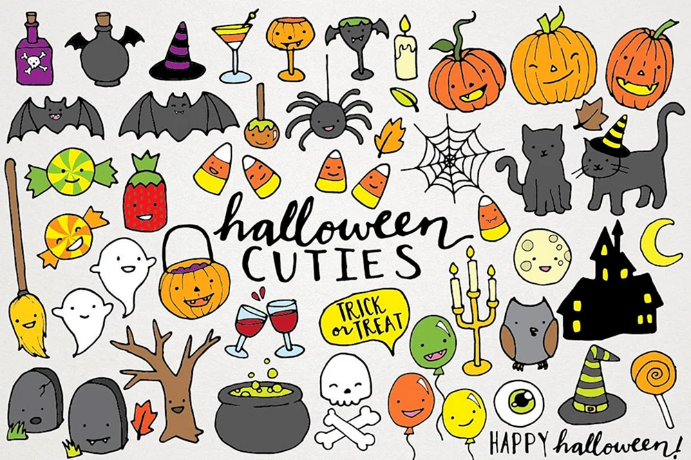 Halloween Bilder zum Zeichnen