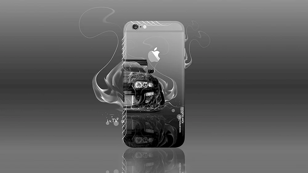 Apple Wallpaper Bilder auf dem iPhone