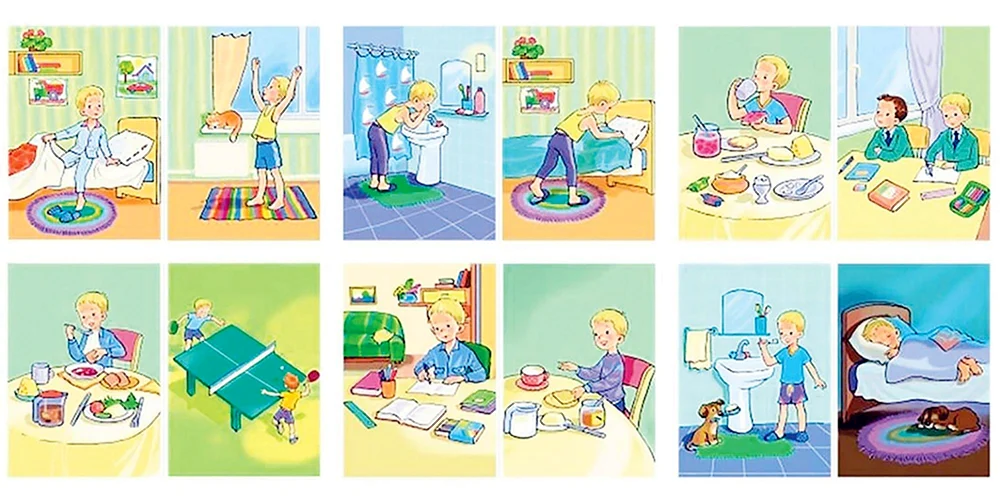 Karten für Schulkinder