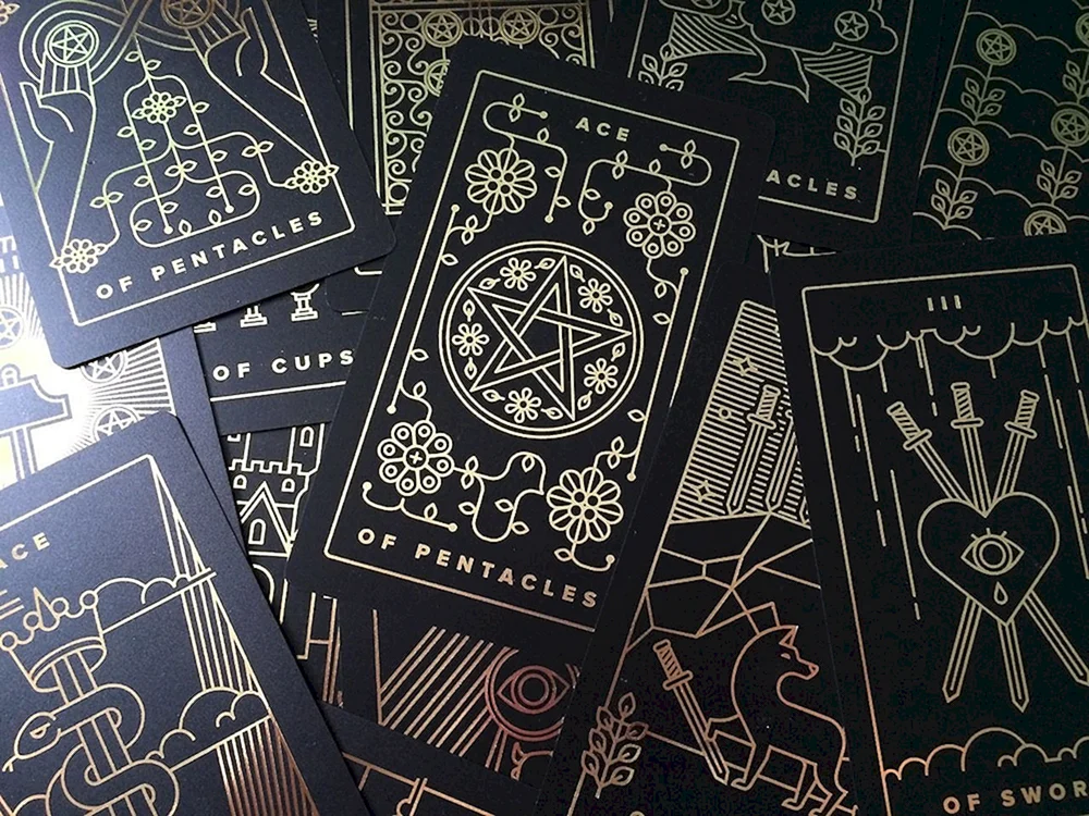 Goldener Faden Tarotkarten
