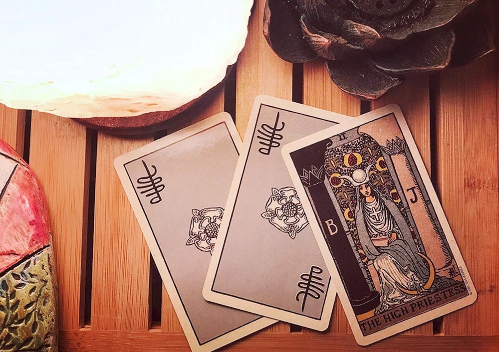 Waite's Tarotkarten Hintergrund