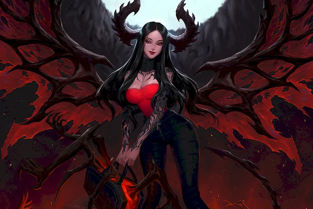 Lilith anime Dämon