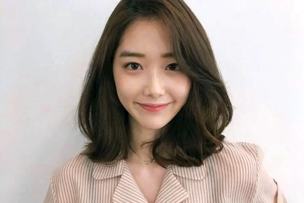 Koreanischer Long Bob
