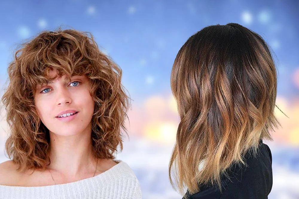 Shag Shaggy Cascade Bob